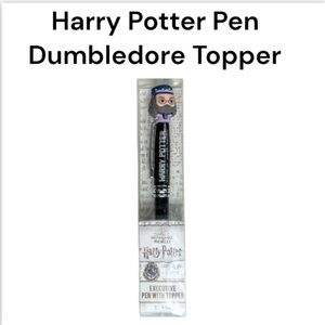 New Wizarding World Harry Potter Executive Pen Dumbledore Topper Black Ink